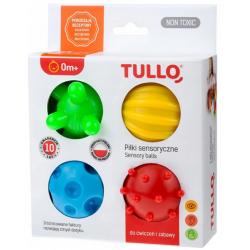 Piłki sensoryczne 4szt 459...