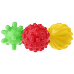 Piłki sensoryczne 3szt  450...