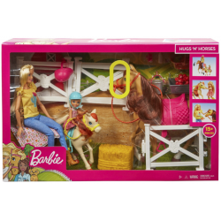 FXH15 Barbie stadnina koni...
